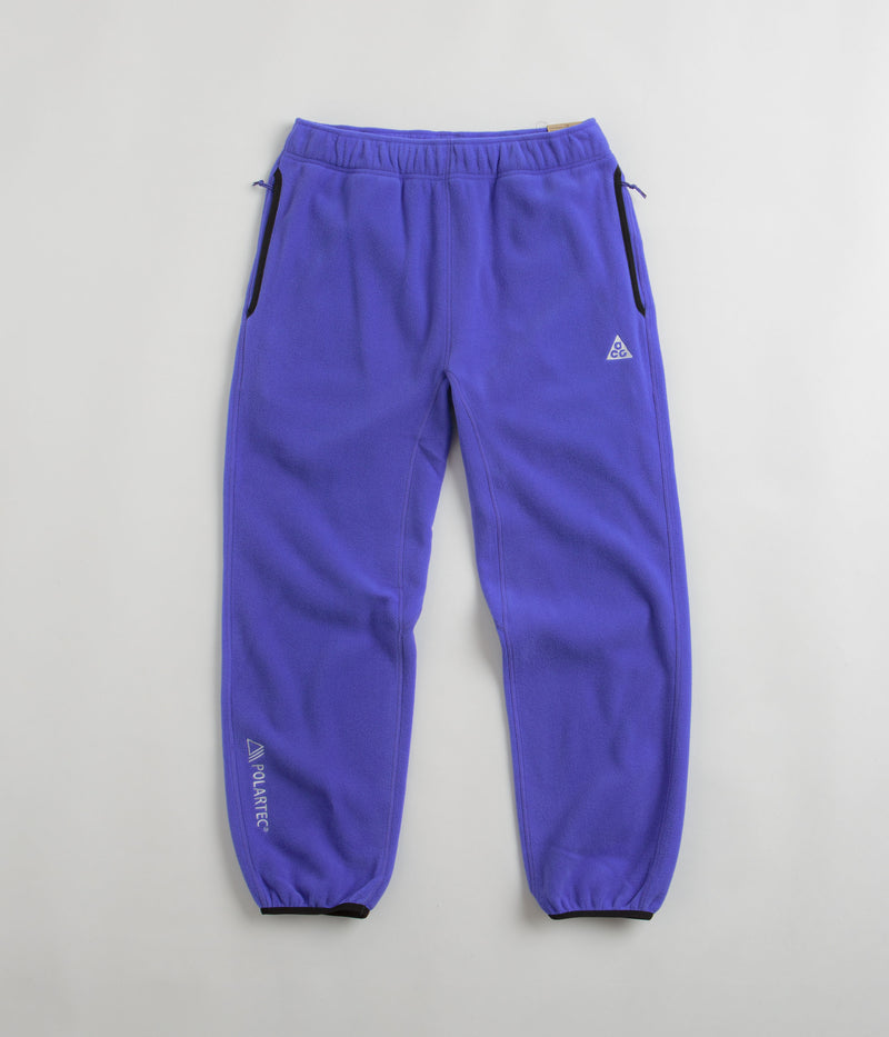 Nike ACG Polartec Wolf Tree Pants in Persian Violet and Summit White