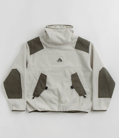 Nike ACG Retro Balaclava Hoodie in Light Bone and Cargo Khaki / Black / Cargo Khaki