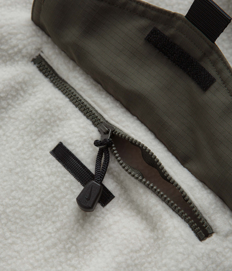 Nike ACG Retro Balaclava Hoodie in Light Bone and Cargo Khaki / Black / Cargo Khaki