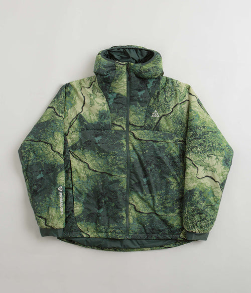 Nike ACG Rope de Dope Print Jacket in Vintage Green and Summit White