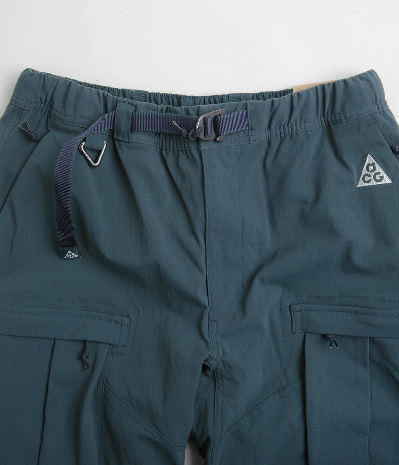 Nike ACG Smith Summit Cargo Pants in Deep Jungle and Purple Ink / Summit White