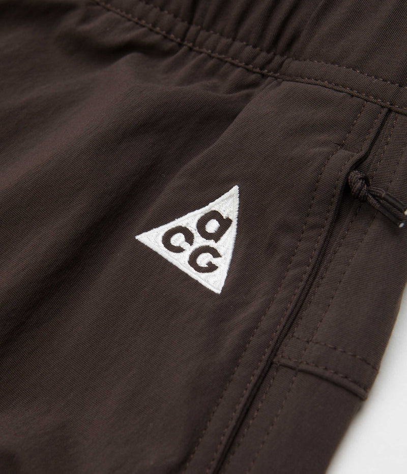 Nike ACG Smith Summit Cargo Pants in Velvet Brown and Summit White
