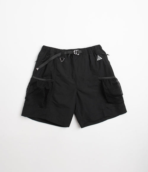 Nike ACG Snowgrass Cargo Shorts in Black and Anthracite / Summit White