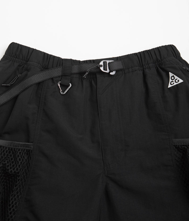 Nike ACG Snowgrass Cargo Shorts in Black and Anthracite / Summit White