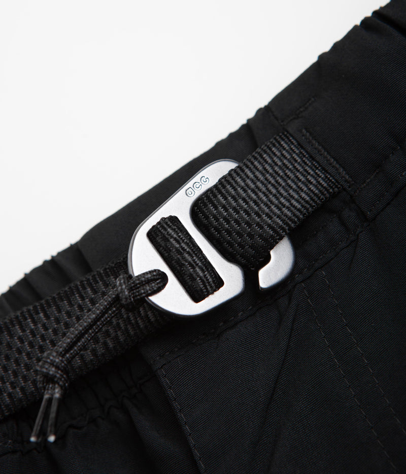 Nike ACG Snowgrass Cargo Shorts in Black and Anthracite / Summit White