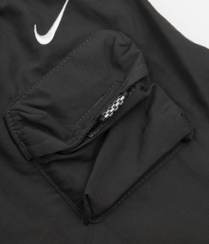 Nike ACG Snowgrass Cargo Shorts in Dark Smoke Grey and Summit White / Summit White