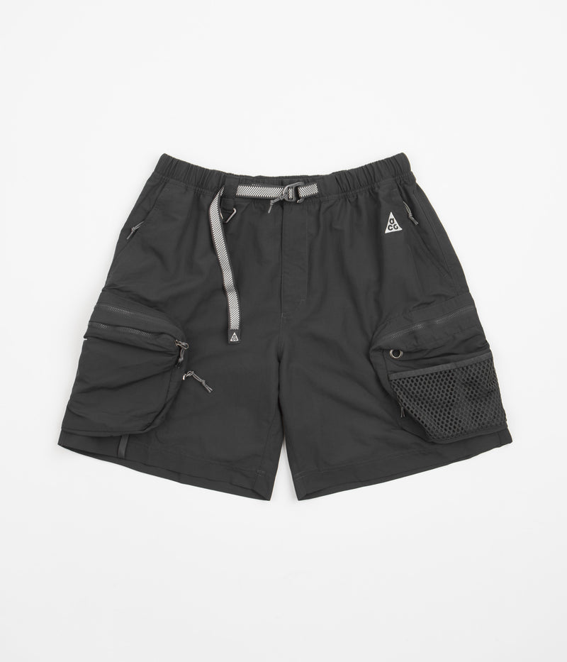 Nike ACG Snowgrass Cargo Shorts in Dark Smoke Grey and Summit White / Summit White