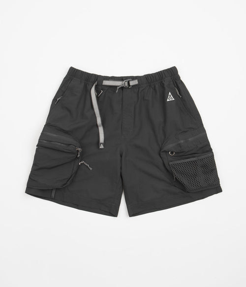 Nike ACG Snowgrass Cargo Shorts in Dark Smoke Grey and Summit White / Summit White