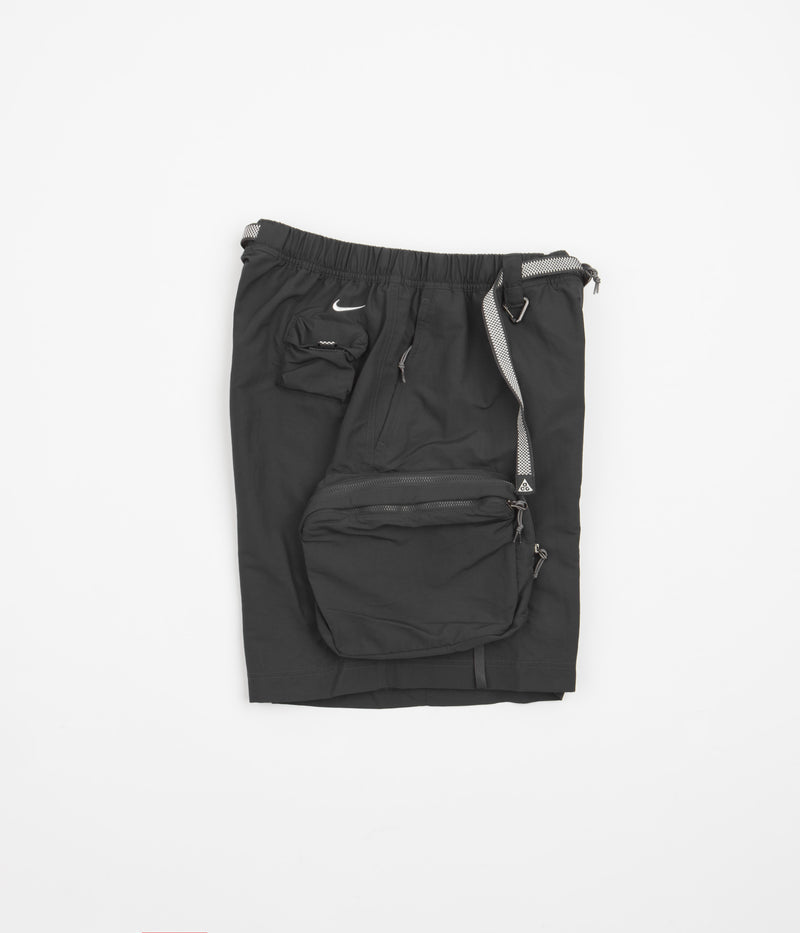 Nike ACG Snowgrass Cargo Shorts in Dark Smoke Grey and Summit White / Summit White