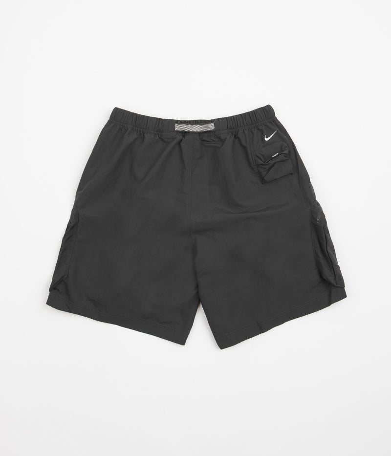Nike ACG Snowgrass Cargo Shorts in Dark Smoke Grey and Summit White / Summit White