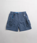 Nike ACG Snowgrass Cargo Shorts in Diffused Blue and Summit White