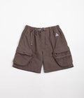 Nike ACG Snowgrass Cargo Shorts in Ironstone and Moon Fossil / Summit White
