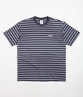 Nike ACG Stripe T-Shirt in Gridiron and Cobalt Bliss / Summit White
