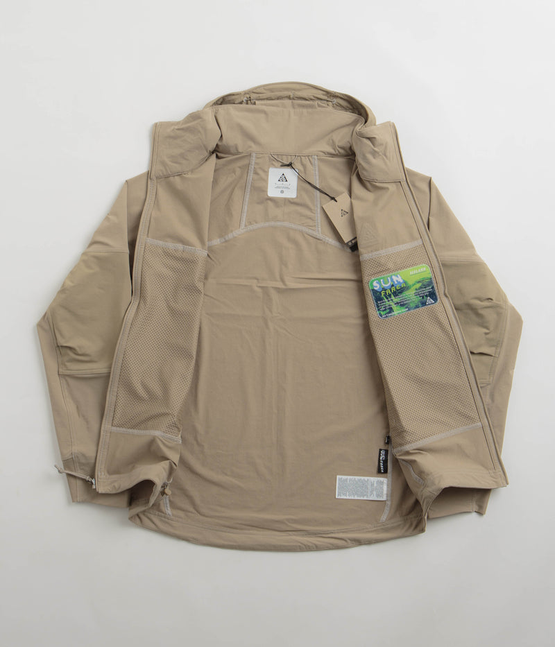 Nike ACG Sun Farer Jacket in Khaki and Khaki / Summit White
