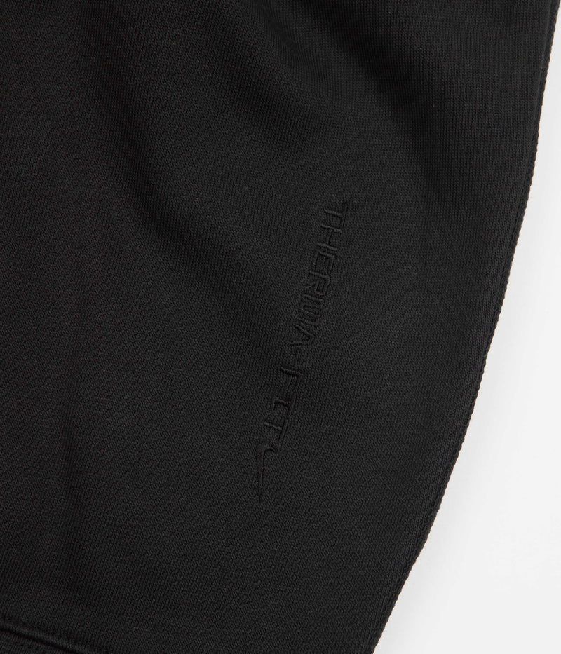 Nike ACG Therma-FIT Fleece Hoodie in Black and Dark Smoke Grey / Summit White