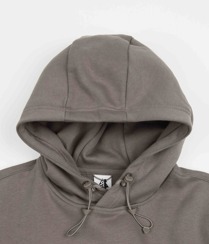 Nike ACG Therma-FIT Fleece Hoodie in Olive Grey and Ironstone