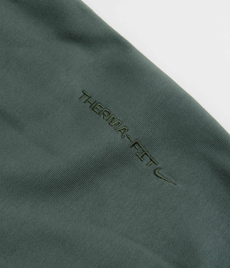 Nike ACG Therma-FIT Fleece Hoodie in Vintage Green and Summit White