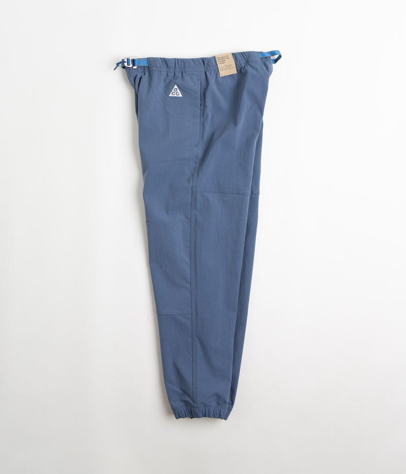 Nike ACG Trail Pants in Diffused Blue and Summit White