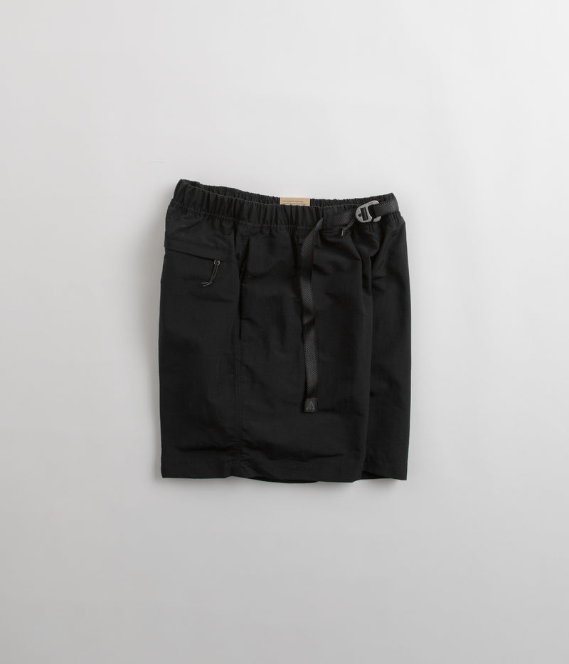 Nike ACG Trail Shorts in Black and Dark Smoke Grey / Summit White