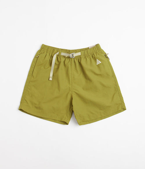 Nike ACG Trail Shorts in Moss and Light Orewood Brown / Summit White