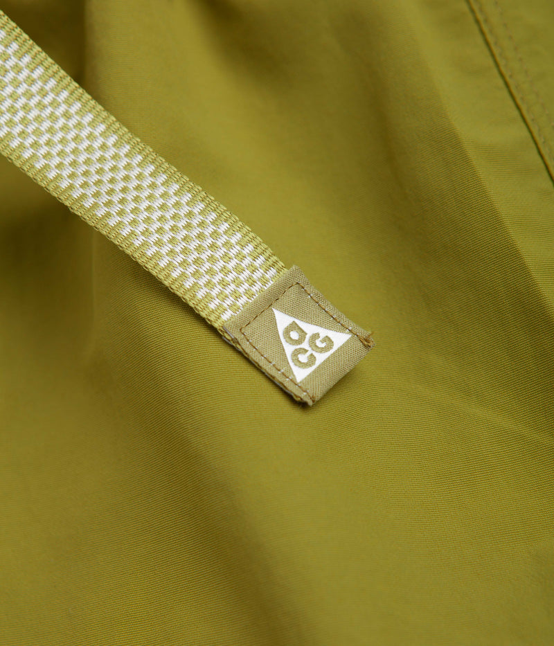 Nike ACG Trail Shorts in Moss and Light Orewood Brown / Summit White