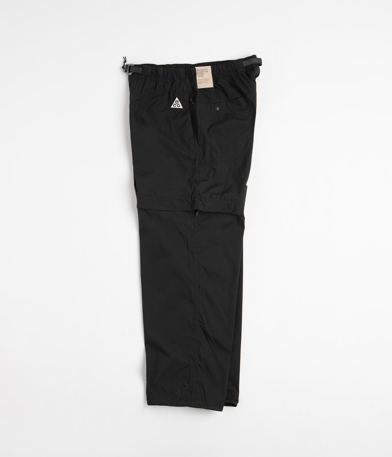 Nike ACG Trail Zip-Off Pants in Black and Anthracite / Summit White