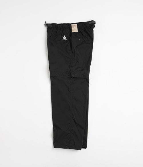 Nike ACG Trail Zip-Off Pants in Black and Anthracite / Summit White