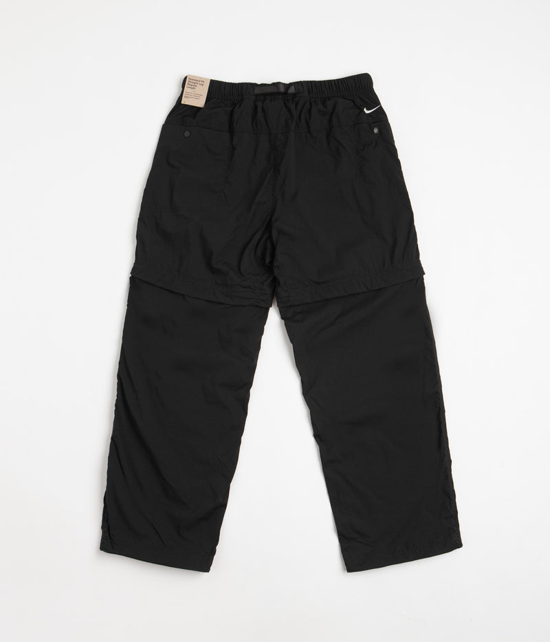 Nike ACG Trail Zip-Off Pants in Black and Anthracite / Summit White