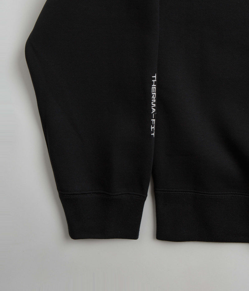 Nike ACG Tuff Fleece Crewneck Sweatshirt in Black and Black / Summit White