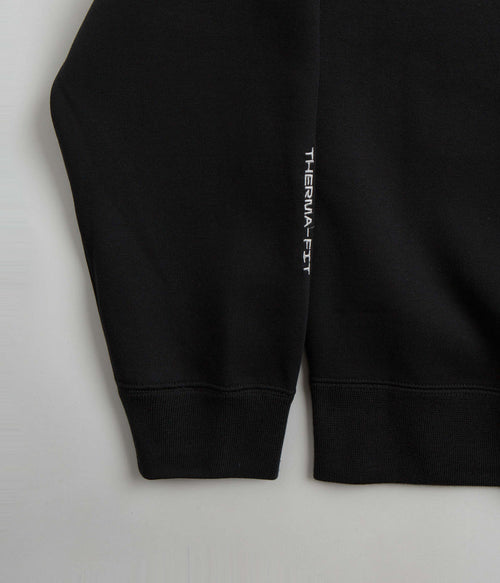 Nike ACG Tuff Fleece Crewneck Sweatshirt in Black and Black / Summit White