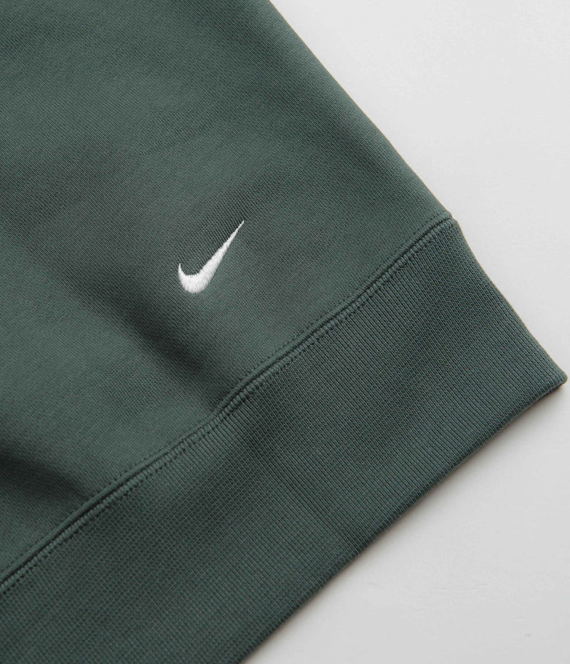 Nike ACG Tuff Fleece Crewneck Sweatshirt in Vintage Green and Vintage Green / Summit White