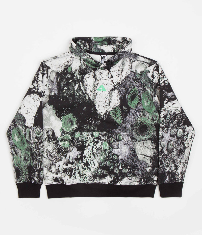 Nike ACG Tuff Fleece Hoodie in Ashen Slate and Black / Summit White