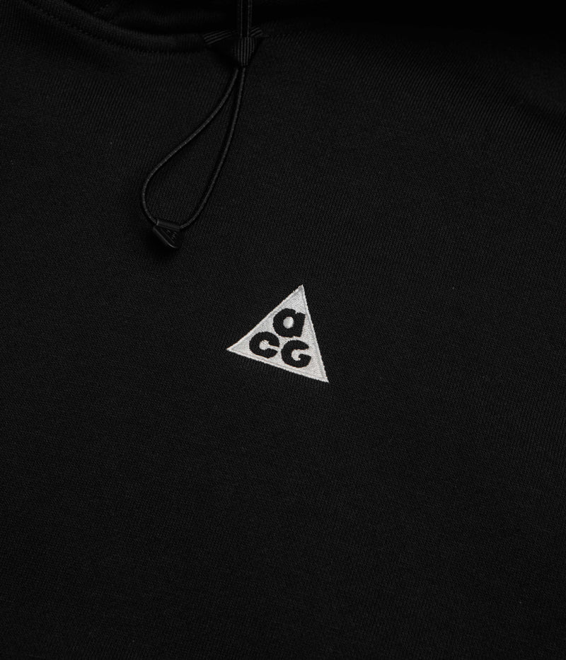 Nike ACG Tuff Fleece Hoodie in Black and Summit White / Summit White
