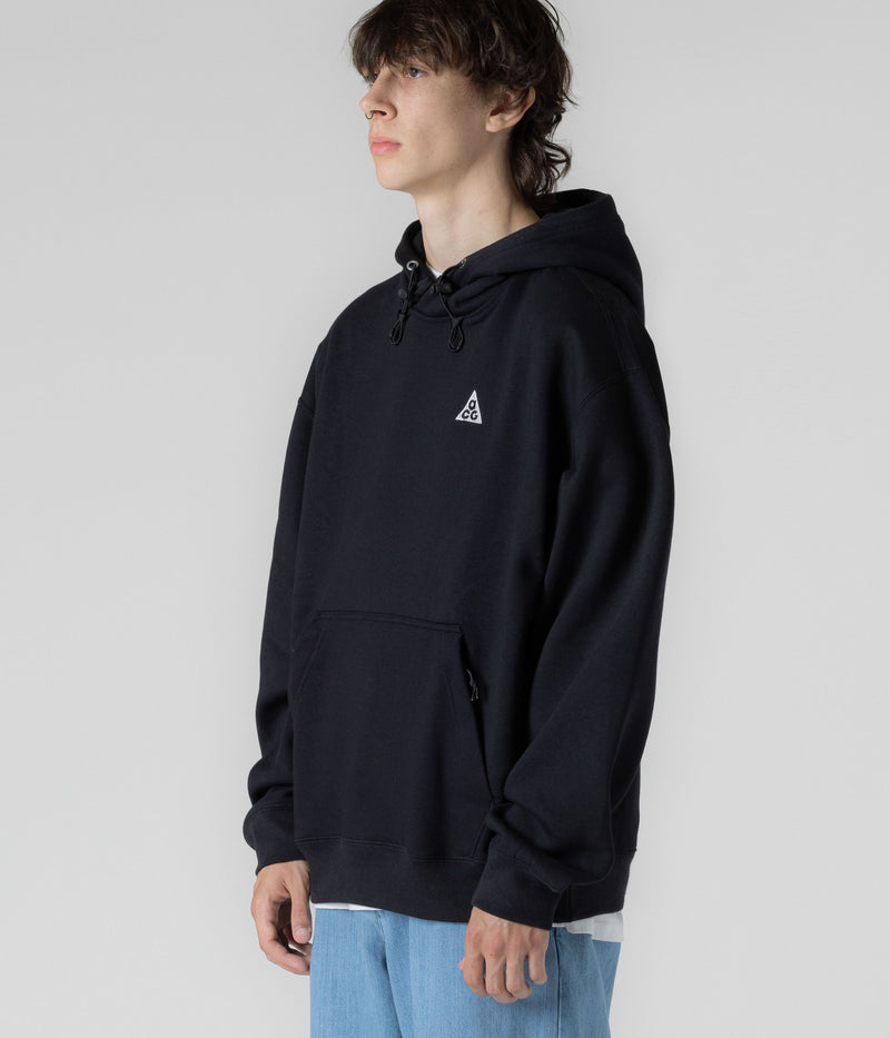 Nike ACG Tuff Fleece Hoodie in Black and Summit White / Summit White