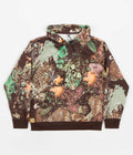 Nike ACG Tuff Fleece Hoodie in Bright Mandarin and Earth / Summit White