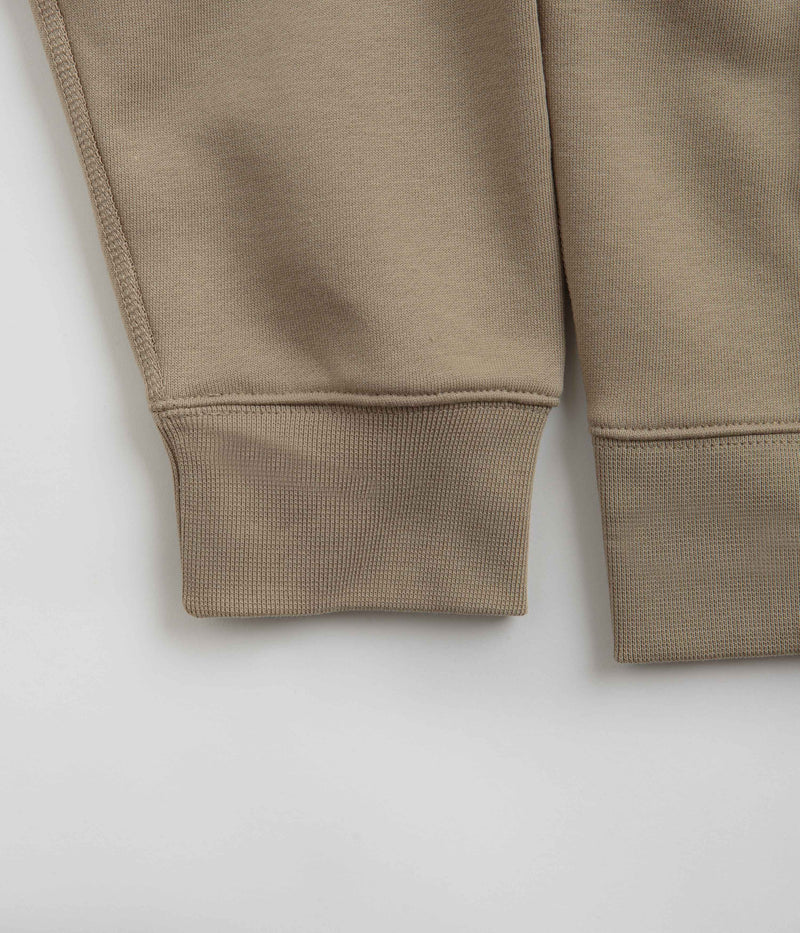 Nike ACG Tuff Fleece Hoodie in Khaki and Summit White / Summit White