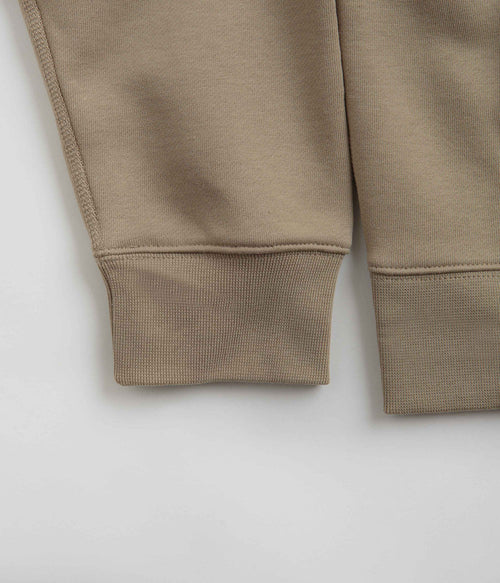 Nike ACG Tuff Fleece Hoodie in Khaki and Summit White / Summit White