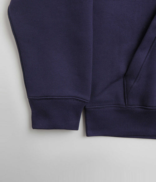 Nike ACG Tuff Fleece Hoodie in Purple Ink and Summit White / Summit White