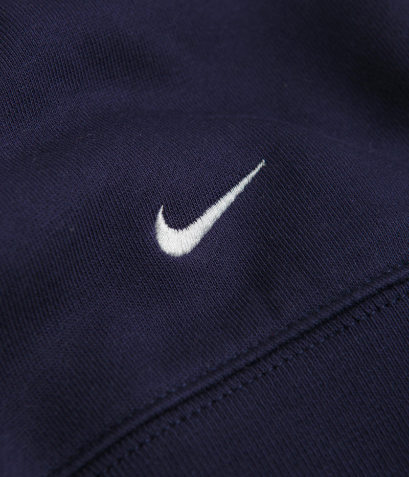 Nike ACG Tuff Fleece Hoodie in Purple Ink and Summit White / Summit White