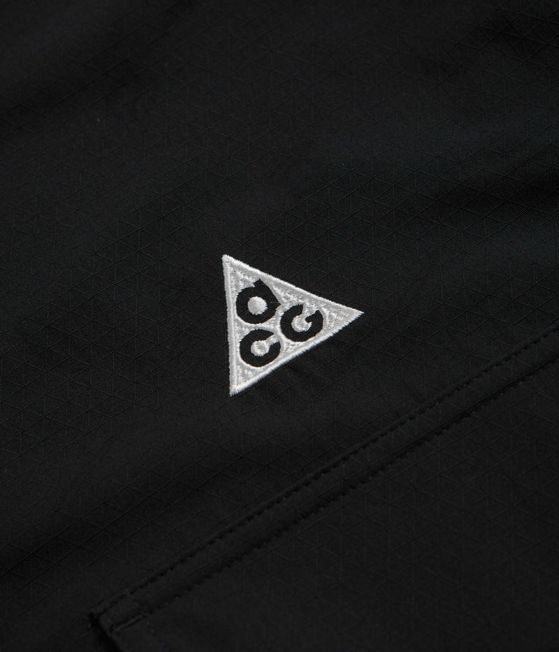 Nike ACG UV Devastation Trail Shirt in Black and Summit White