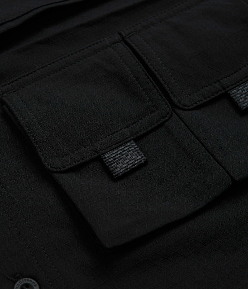 Nike ACG UV Devastation Trail Shirt in Black and Summit White