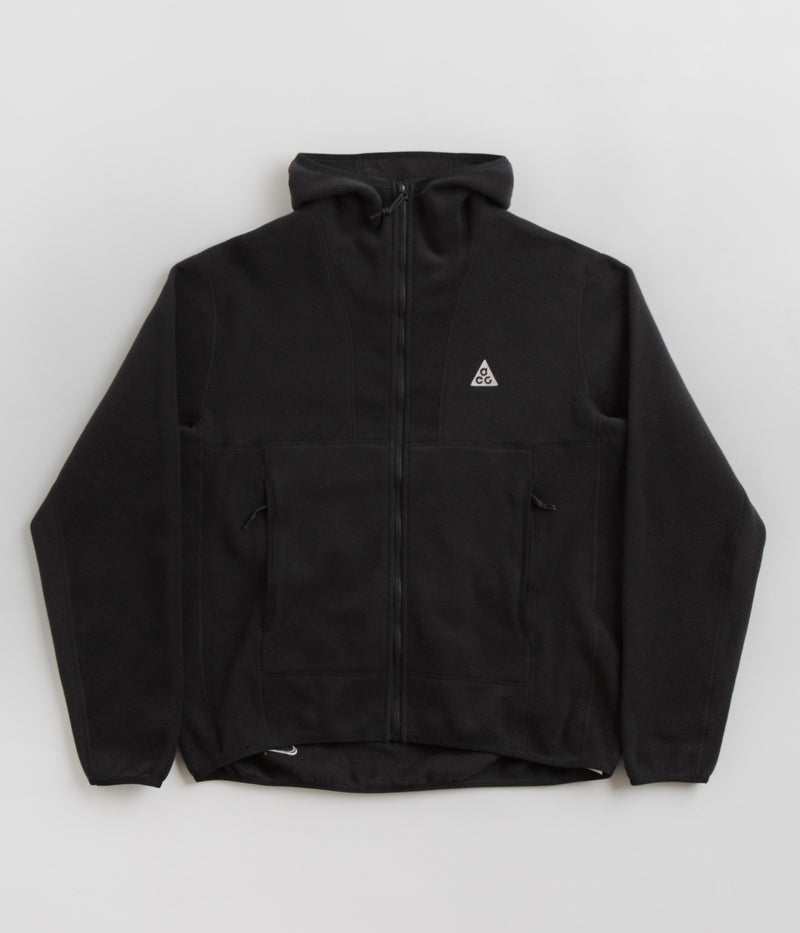 Nike ACG Wolf Tree Full Zip Hoodie in Black and Summit White