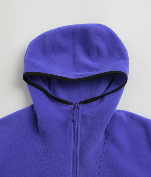 Nike ACG Wolf Tree Full Zip Hoodie in Persian Violet and Black / Summit White