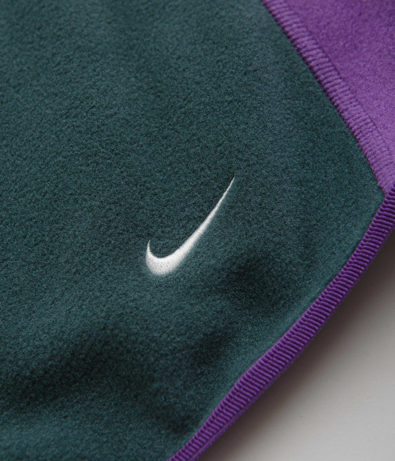 Nike ACG Wolf Tree Hoodie in Deep Jungle and Purple Ink / Summit White