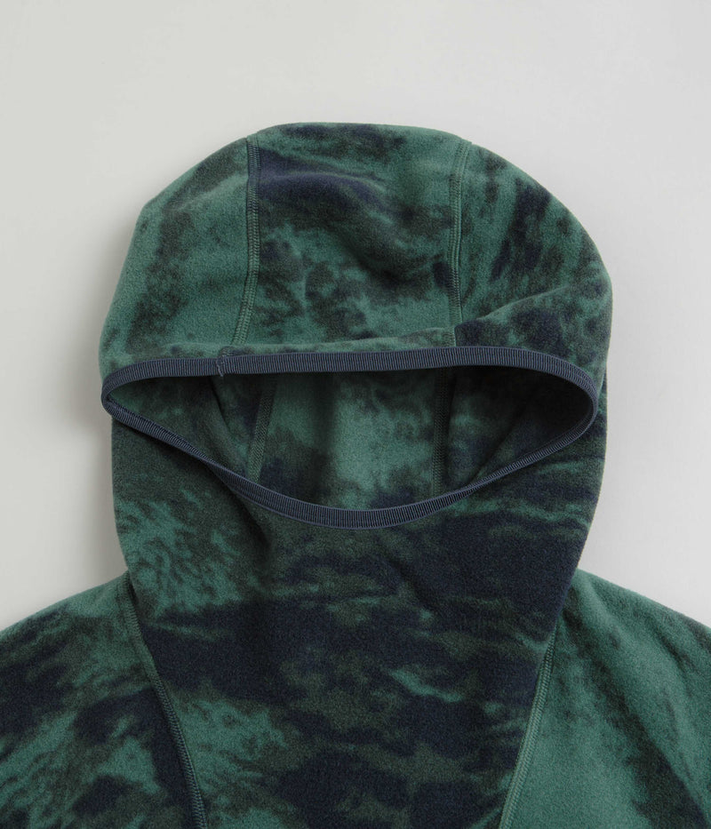 Nike ACG Wolf Tree Print Hoodie in Bicoastal and Thunder Blue / Summit White