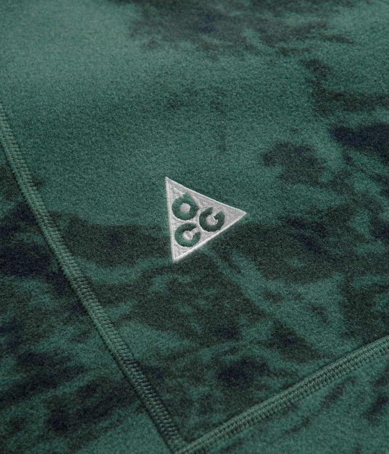 Nike ACG Wolf Tree Print Hoodie in Bicoastal and Thunder Blue / Summit White