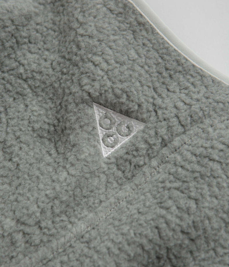 Nike ACG Womens Arctic Wolf Fleece Vest in Sea Glass and Bicoastal / Summit White