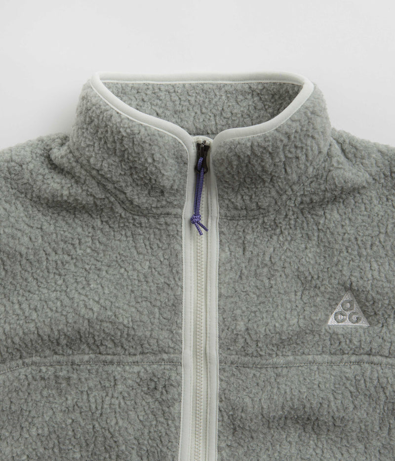 Nike ACG Womens Arctic Wolf Fleece Vest in Sea Glass and Bicoastal / Summit White