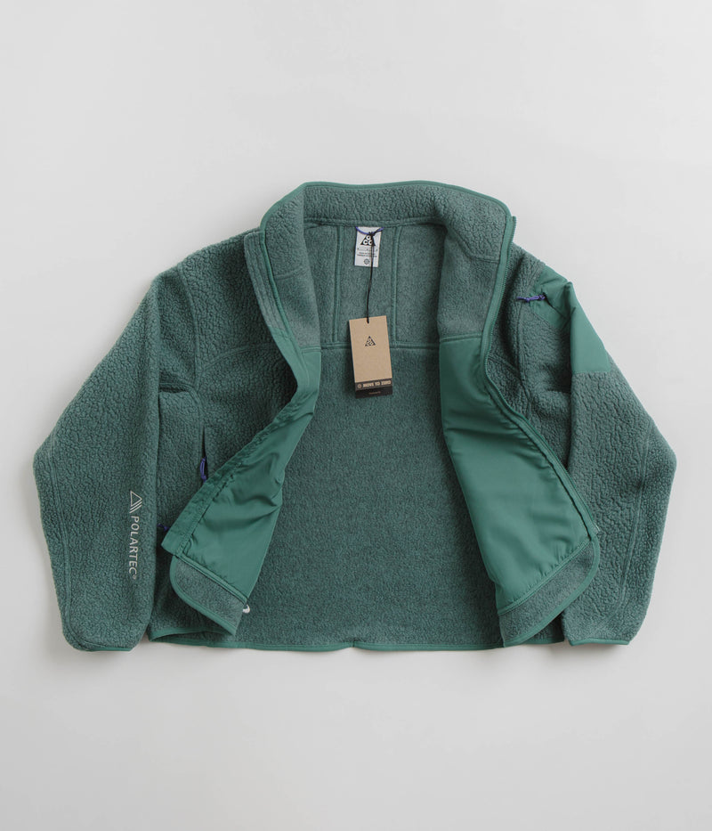 Nike ACG Womens Arctic Wolf Full-Zip Fleece in Bicoastal and Bicoastal / Summit White