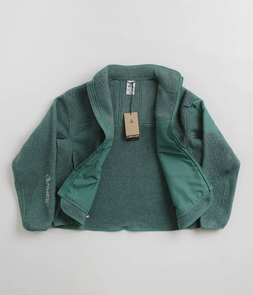 Nike ACG Womens Arctic Wolf Full-Zip Fleece in Bicoastal and Bicoastal / Summit White